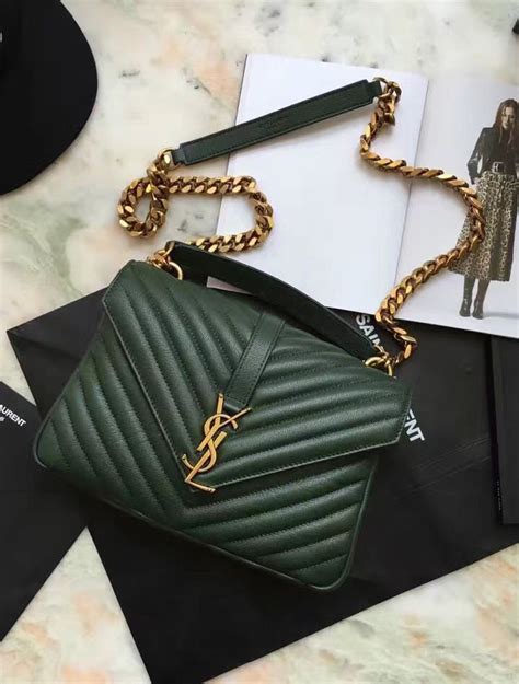 ysl handbags green|authentic ysl handbags on sale.